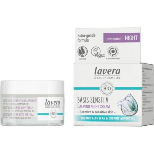 50 Ml Lavera Basis Sensitiv Calming Night Cream