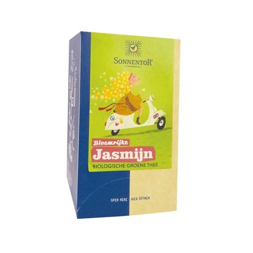 Sonnentor Jasmijn Groene Thee Biologisch 18 Tüte
