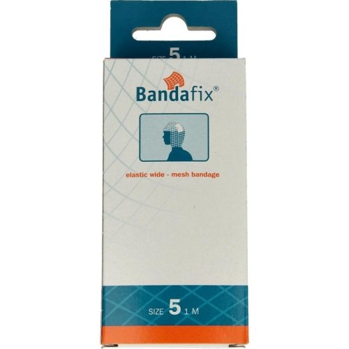 1 meter Bandafix Elastisch Netverband Nr 5 Hoofd