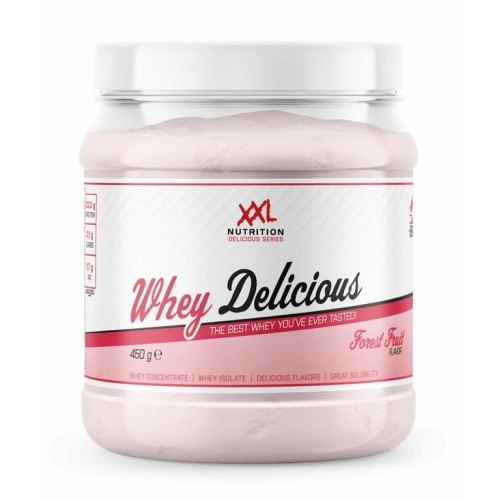 450 Gramm XXL Nutrition Whey Delicious Bosvruchten