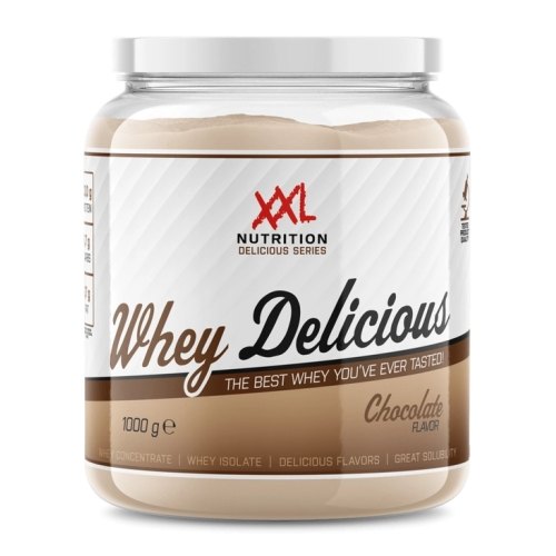 1000 gram XXL Nutrition Whey Delicious Chocolade