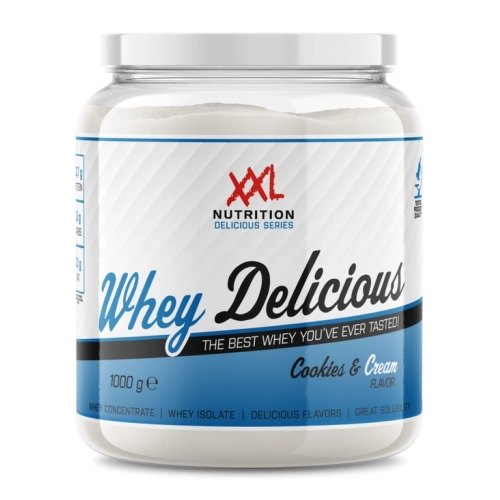 1000 gram XXL Nutrition Whey Delicious Cookies & Cream