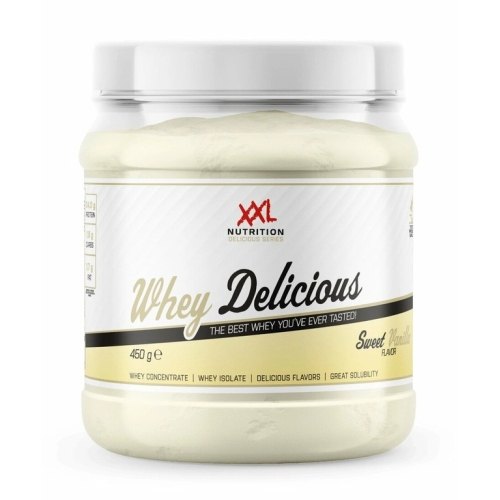 450 gram XXL Nutrition Whey Delicious Sweet Vanille