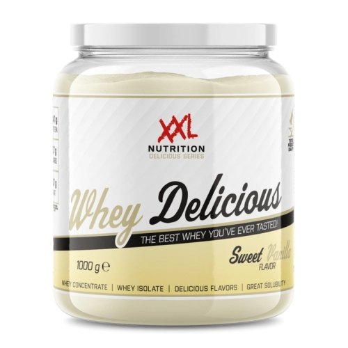 1000 gram XXL Nutrition Whey Delicious Sweet Vanille