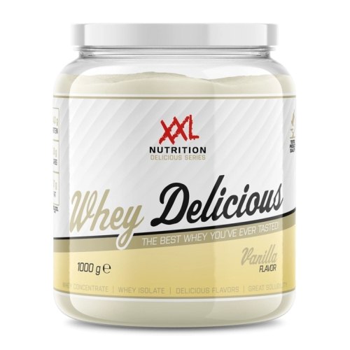 1000 gram XXL Nutrition Whey Delicious Vanille