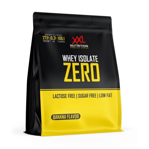 450 gram XXL Nutrition Whey Isolate Zero Banaan
