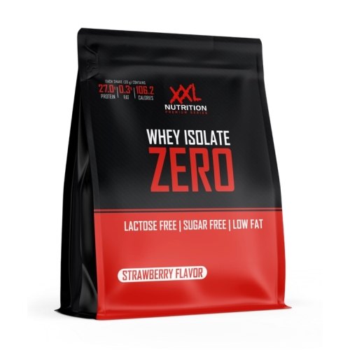 1000 gram XXL Nutrition Whey Isolate Zero Aardbei