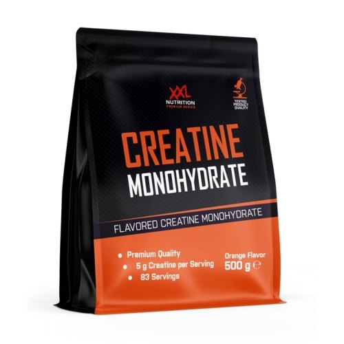 500 Gramm XXL Nutrition Creatine Monohydrate Orange