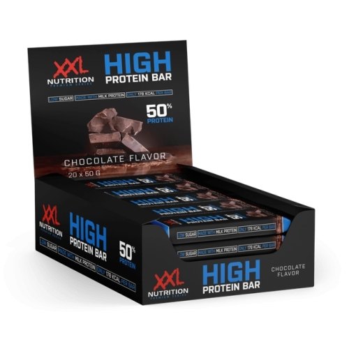 XXL Nutrition High Protein Bar 2.0 Chocolade 20 Riegeln