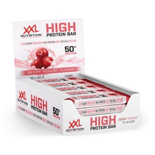 XXL Nutrition High Protein Bar 2.0 Berry Yoghurt 20 Riegeln