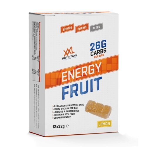 12 Riegeln XXL Nutrition Energy Fruit Lemon