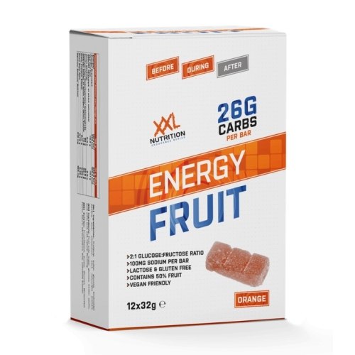 12 Riegeln XXL Nutrition Energy Fruit Orange