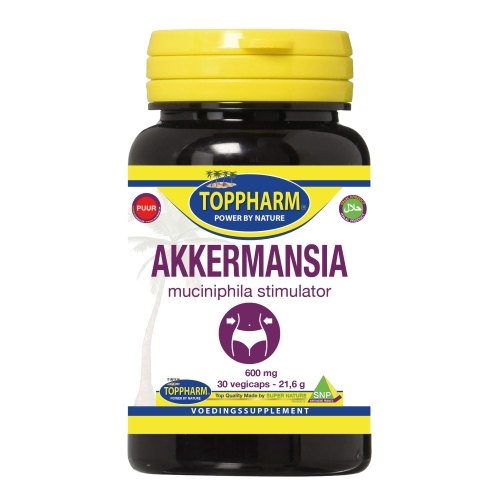 30 Kapseln Toppharm Akkermansia Muciniphila Stimulator 600 mg
