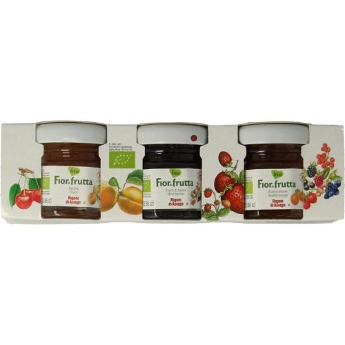 3x25 gram Fiordifrutta Fiordifr Fruitbeleg Biologisch