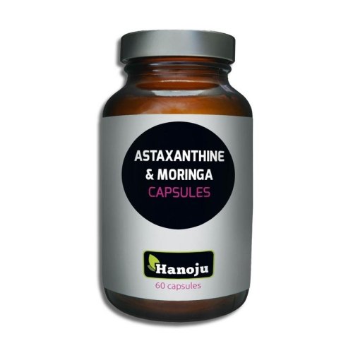 Hanoju Astaxanthine 8mg & Moringa 60 Kapseln