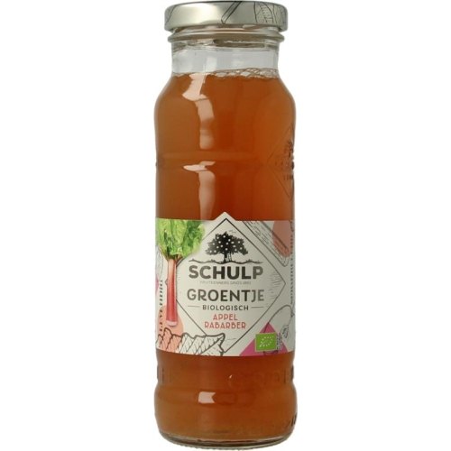 200 ml Schulp Groentje Appels & Rabarber Sap Biologisch