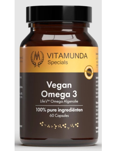 60 capsules Vitamunda Vegan Omega 3