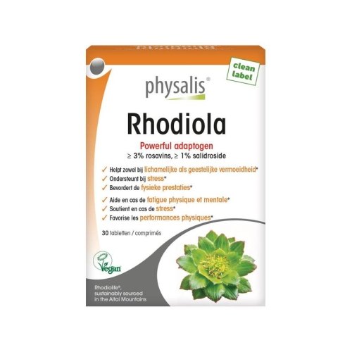 30 tabletten Physalis Rhodiola Biologisch