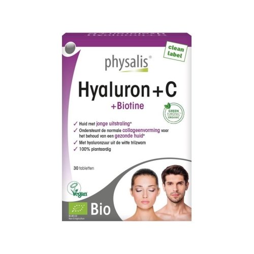 30 tabletten Physalis Hyaluron+ C Biologisch