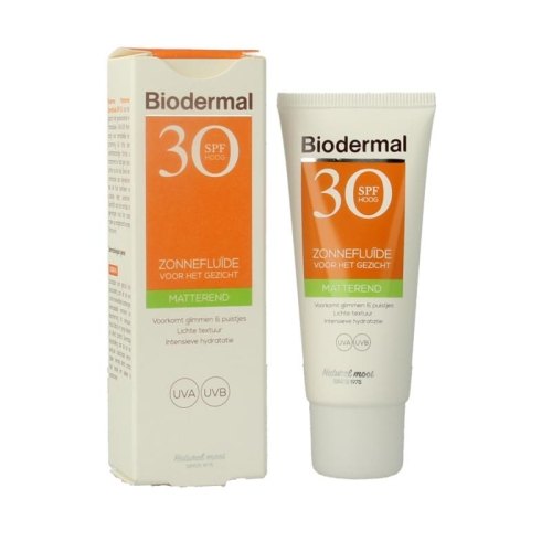 40 ml Biodermal Matterende Zonnefluide SPF30