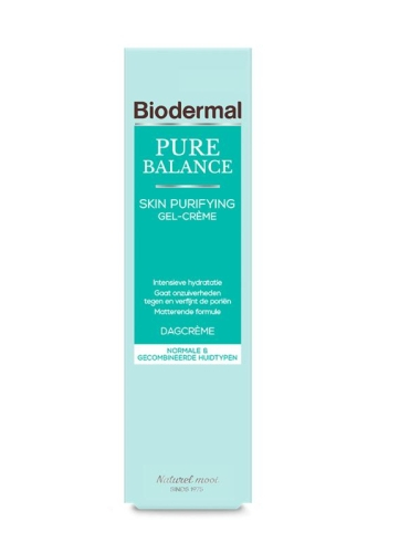 50 ml Biodermal Pure Balance Dag Gelcrème