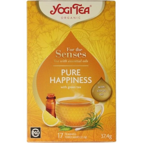 Yogi Tea For The Senses Pure Happiness Biologisch 17 Tüte