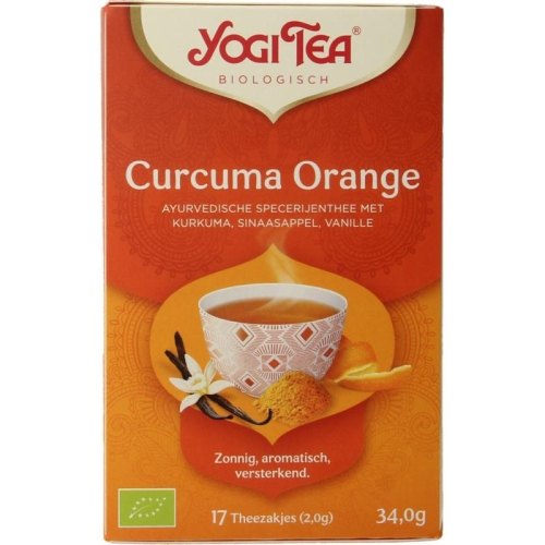 Yogi Tea Curcuma Orange Biologisch 17 Tüte
