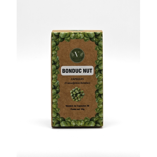 60 capsules Vanan Bonduc Nut (Caesalpinia Bonduc)