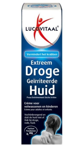 50 Ml Lucovitaal Extreem Droge Geïrriteerde Huid Crème