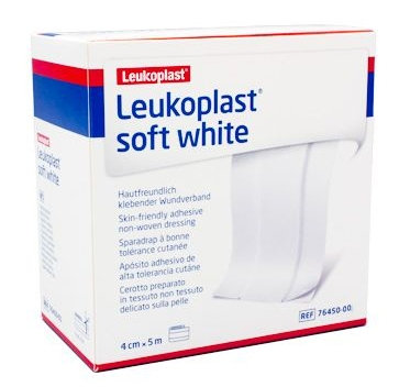 Leukoplast Soft White 4 cm x 5 meter 1 Stücke