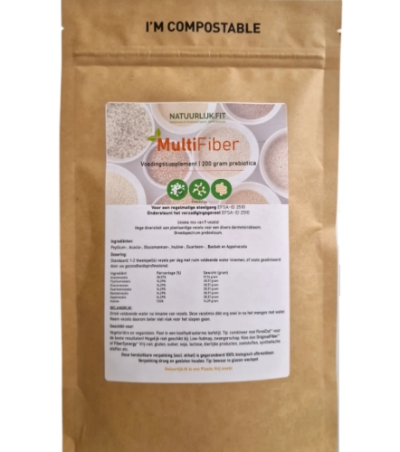 MultiFiber Vezelmix Natuurlijk.Fit 200 Gramm