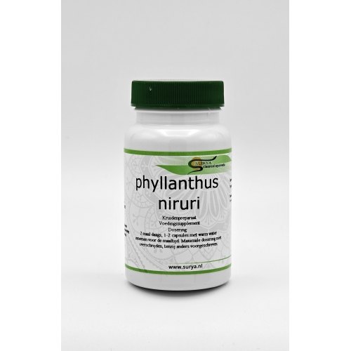 60 capsules Surya Phyllanthus Niruri Biologisch