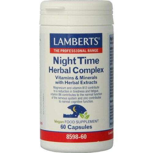 60 capsules Lamberts Night Time Herbal Complex
