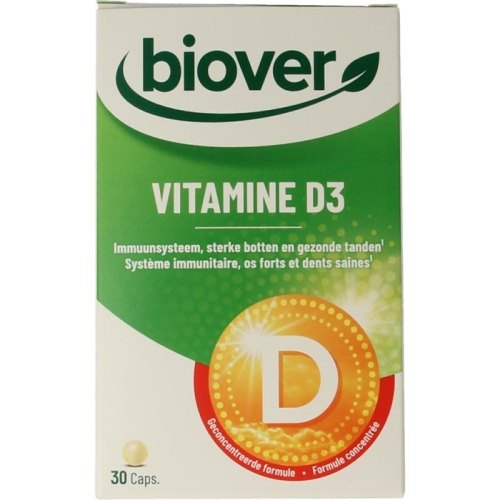 30 capsules Biover Vitamine D3 10 mcg