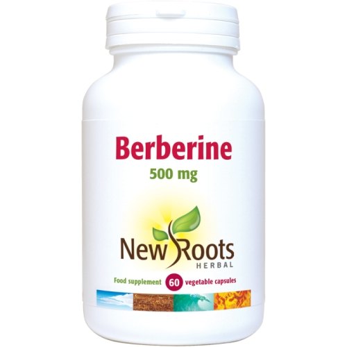 60 capsules New Roots Herbal Berberine 500 mg
