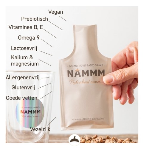 25 zakjes Nammm Chufa Drink Natuur