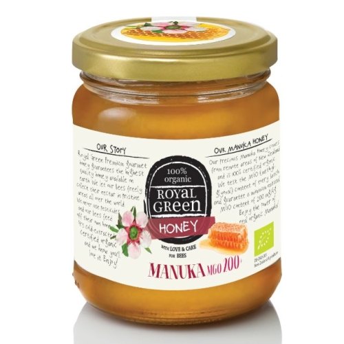 250 gram Royal Green Manuka Honey Biologisch