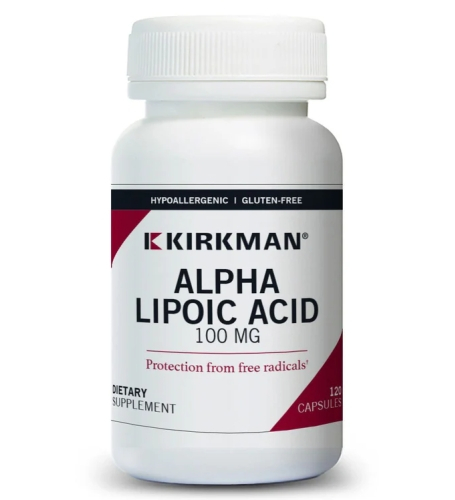 120 capsules Kirkman Alpha Lipoic Acid 100 mg