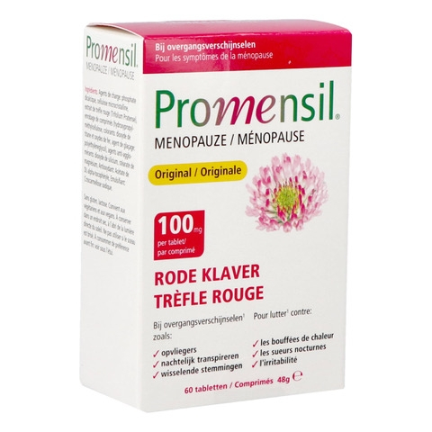Promensil Menopauze Sterk Rode Klaver 60 Tabletten