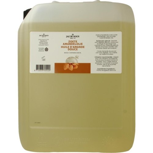 5000 ml Jacob Hooy Amandelolie Zoet