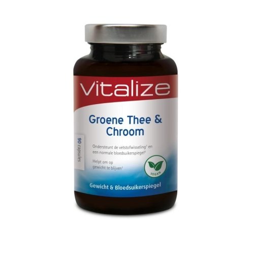 90 capsules Vitalize Groene Thee & Chroom