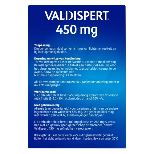 Valdispert Extra Forte 450 mg 40 Tabletten