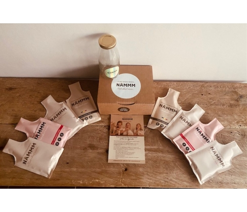 8 Tüte Nammm Startpakket + Shakerflesje