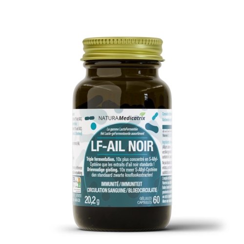 60 capsules NaturaMedicatrix LF-Ail Noir / Zwarte Knoflook