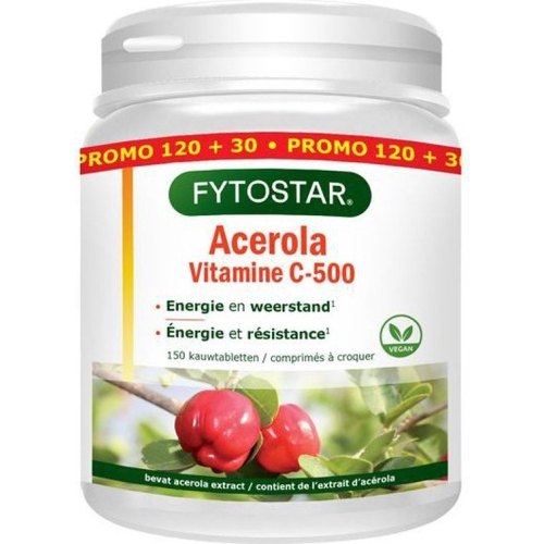 150 tabletten Fytostar Acerola Vitamine C 500