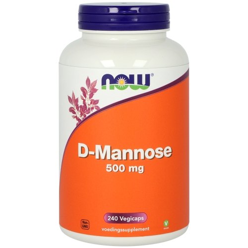 240 Vegicaps NOW D-Mannose 500 mg
