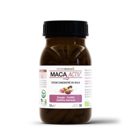 90 capsules NaturaMedicatrix Maca Activ' Biologisch