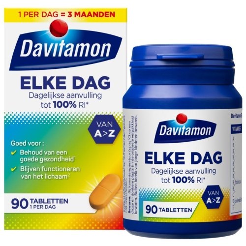 90 tabletten Davitamon Elke Dag