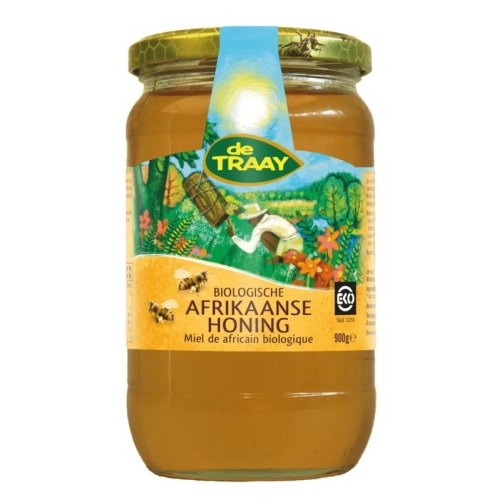 De Traay Afrikaanse Honing Biologisch 900 Gramm