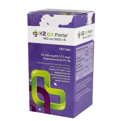 180 capsules K2 Medical Care K2 D3 Forte